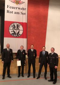 Silbernes Ehrenzeichen f&uuml;r 25 Jahre Feuerwehrdienst